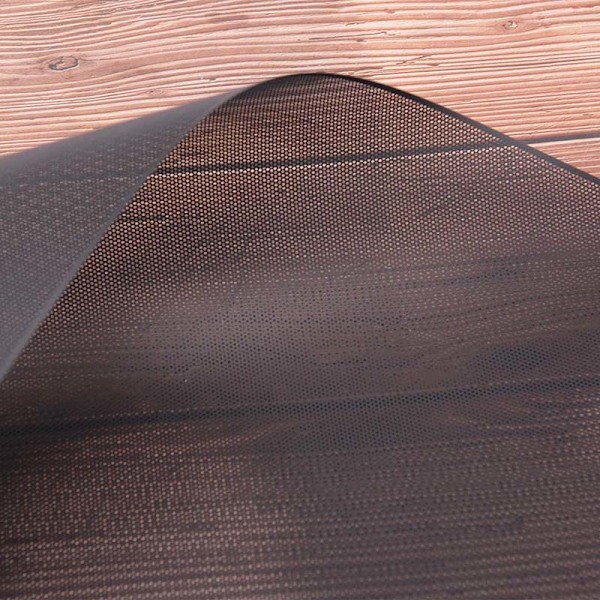 DIY 30x100cm Mesh PVC PC case Fläktkylare Svart Dust Fi 1m