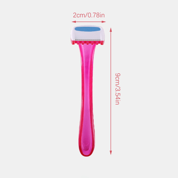 2 stk. Lady Bikini Razor Shaver Private Body Trimmer Professionel onesize