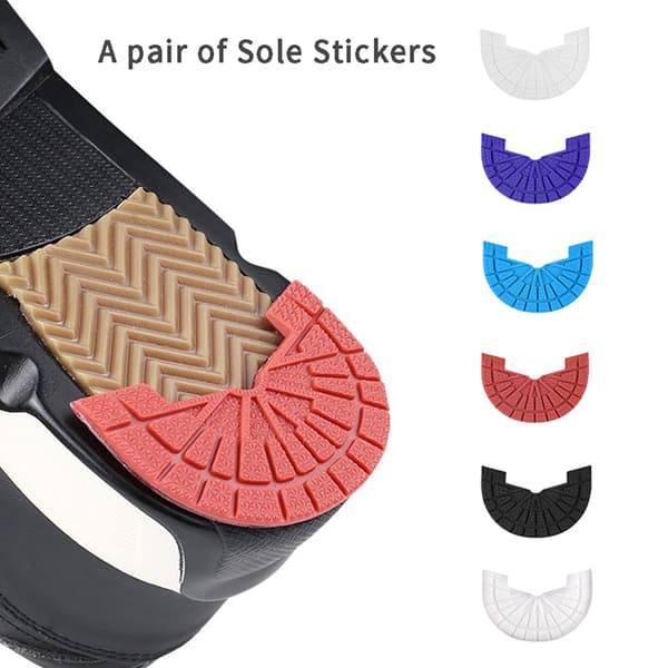 Skohälskydd för Sneaker Slitstark Sole Sticker Sel White