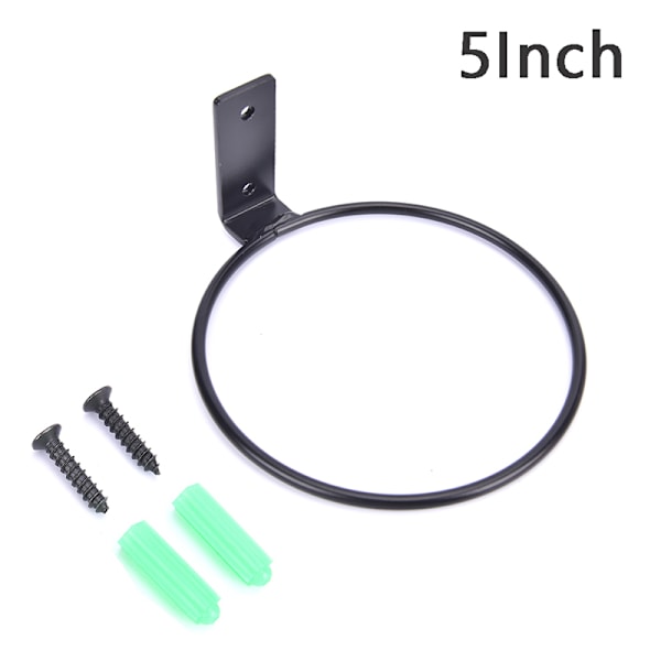 1kpl kukkaruukun pidike Sormusteline Rengas seinään kiinnitettävä seinään H 5inch