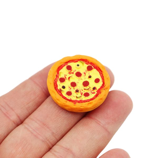 1Set 1:12 Dollhouse Miniatyrpizza m/Packbox Modell Kök one size