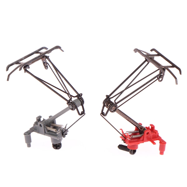 1:87 HO-skalatog Elektrisk trækkraftstrømaftager 1 STK DIY-tog Red
