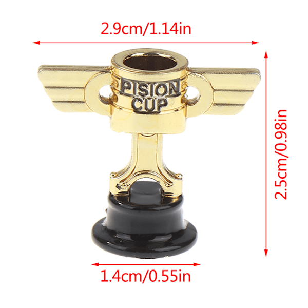 PISTON CUP Gold Championship Trophy Modell Leksaker Julklapp f one size