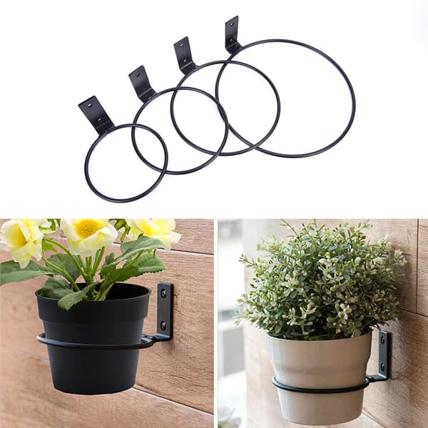1 st Blomkrukhållare Ringhållare Ring Väggmonterad Vägg er H 6inch