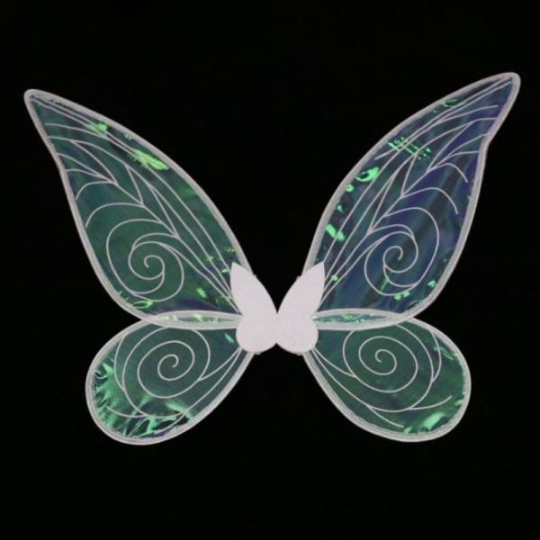 Lapset Enkeli Ihana keiju Butterfly Wings Fancy Dress Party C Green