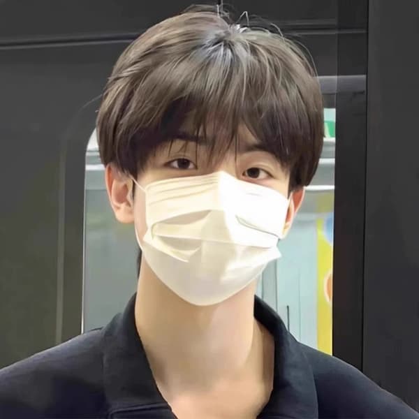Handsome n Drenge Sort Kort Lige Paryk Syntetisk Paryk Let Black