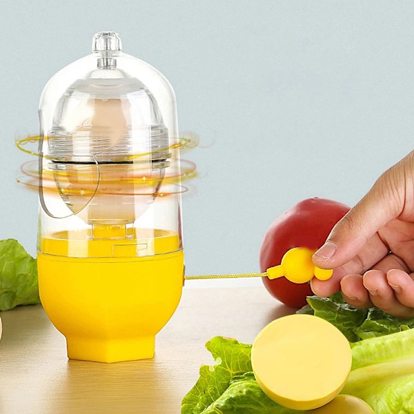 Egg Scrambler Shaker Visp Hånd Egg Maker Egg Eggeplomme White Mixer one size