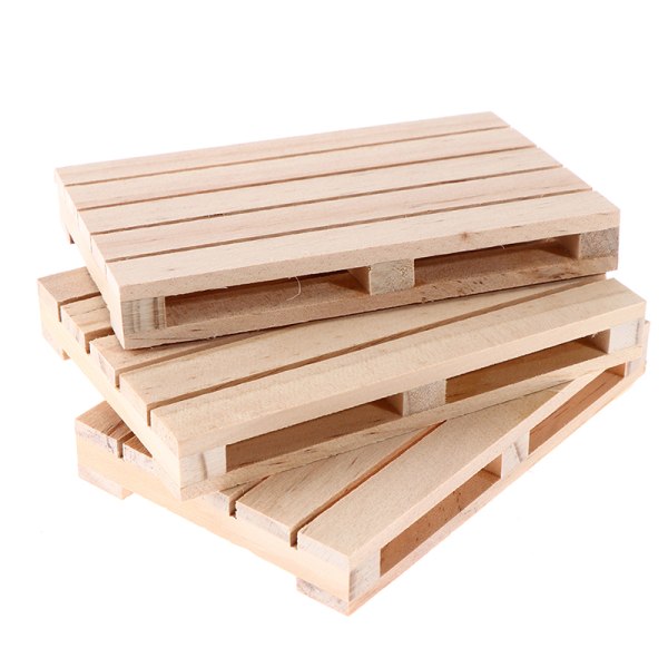 Mini trepall drikkeunderlag for varme og kalde drikker Wo 5 pcs Onesize