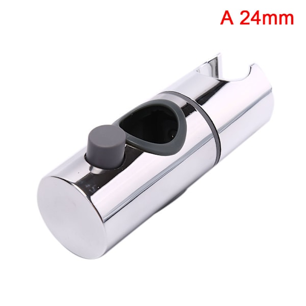 Justerbar brusehovedholder til skydestang Krom brusestang A（dia:24） 24mm