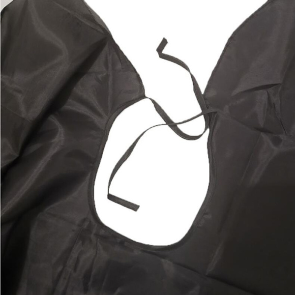 Aikuisten kampaamo Cape Gown Hair Salon Cover Hoitoesiliina Un Black