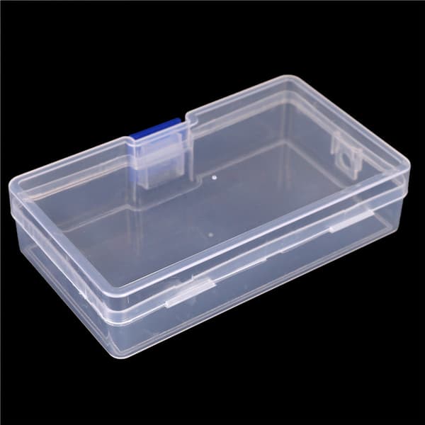 Plast klare dele Opbevaringsboks Smykker Craft Container Organiz 0
