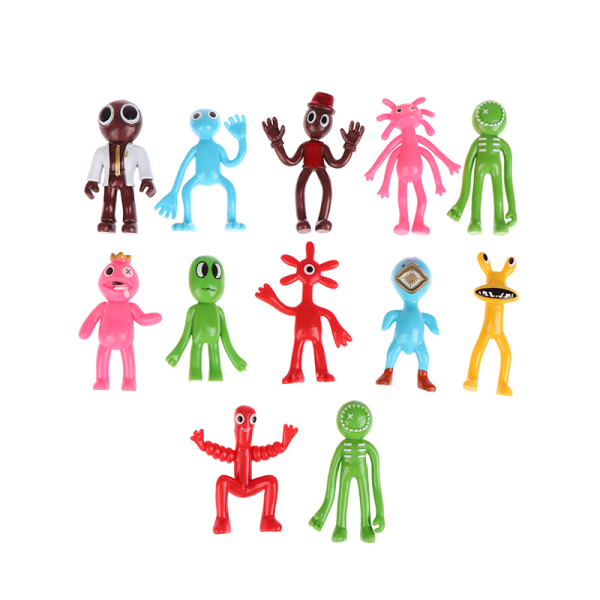 Rainbow Friends figurleke tegneseriespill karakterdukke Kawaii M One Size