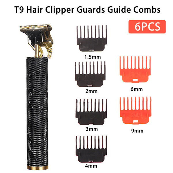 1 set T9 Hair Clipper Guards Hiusleikkurin ohjaimet 1.5/ 2/ 3 ONE SIZE
