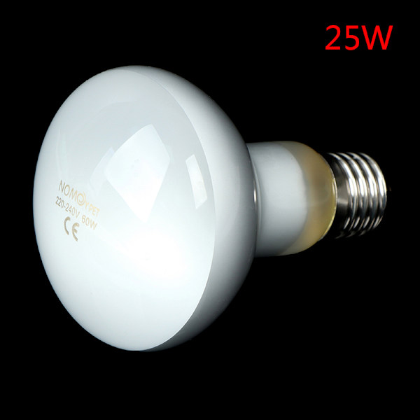 UVA+UVB Reptillampa Glödlampa Sköldpadda Sola UV-lampor Uppvärmning 25W