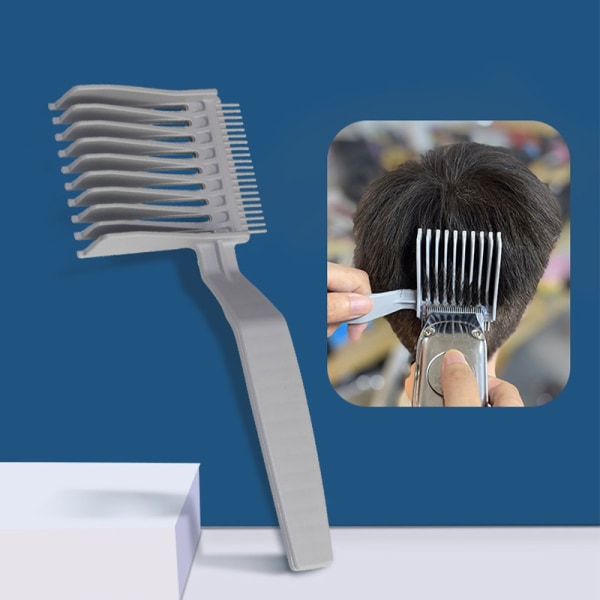 2ST Hårting Positioneringskam Professionell Barberblandning Fl 2PCS