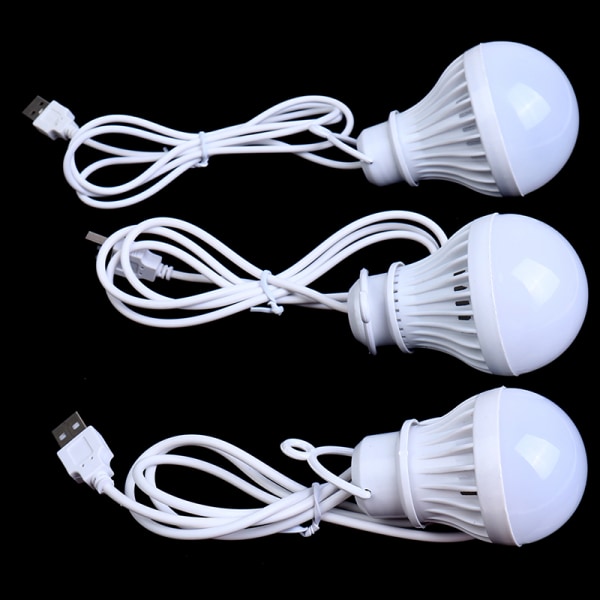 Bärbar Lantern Camp Lights USB lampa 5W/7W Power Outdoor Campi 3W