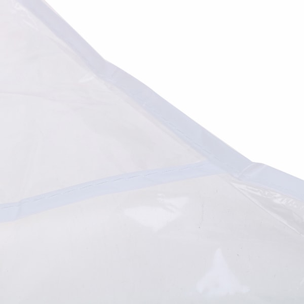 1 stk. Beskytt frisyre regnhatt i plastikkhette for kvinner og La One Size