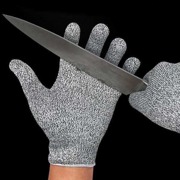 HPPE Level 5 Säkerhetshandskar Höghållfast industrikök Gard Grey XL
