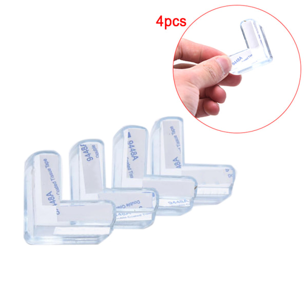 4x kirkas kumihuonekalut kulmareunapöytä tyynysuoja Prote 4 pcs