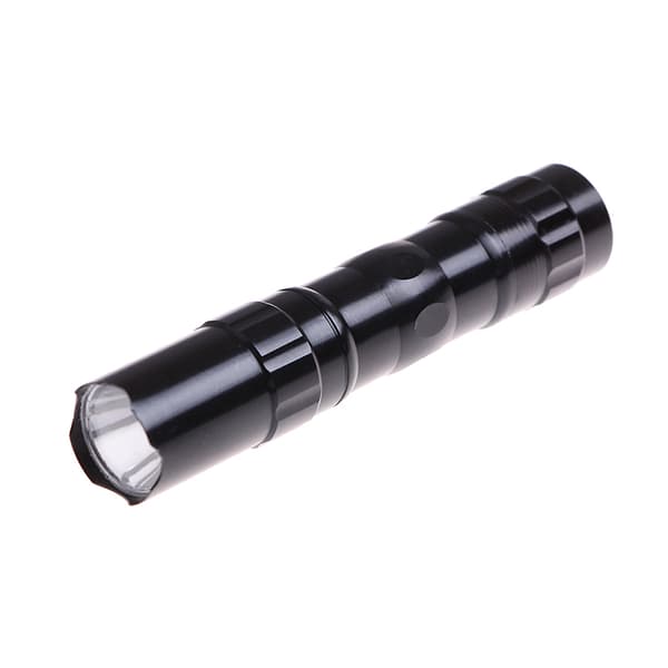 Mini vanntett LED lommelykt superlys batteri one size