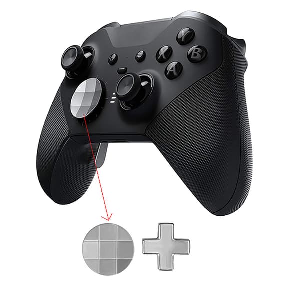 1Sett 2 Gen Keycap Game Controller Utløserknapper Erstatning F G