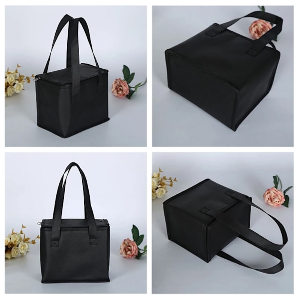 Utomhuskylbox Bärbar thermal kylväska Campin Black Large