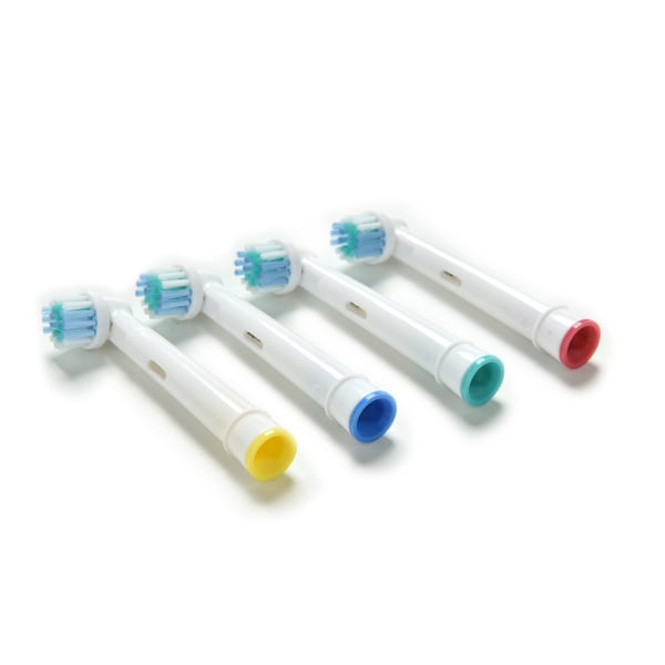 Nye 4 stk EB17-4 elektriske tandbørstehoveder erstatning til Braun