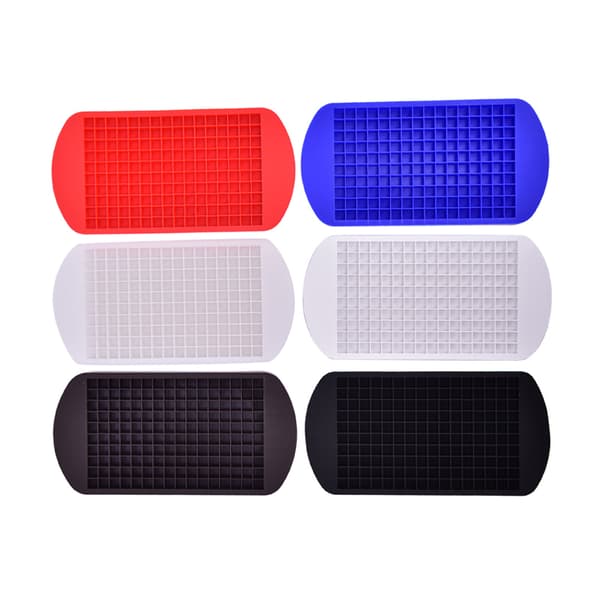 Ice Maker Mold 160 Grids Mini Liten isbitbrett Frosne kuber Blue