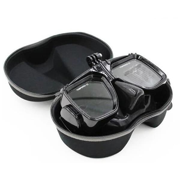Sukelluslasit Säilytyslaatikko Set Cover Snor Black