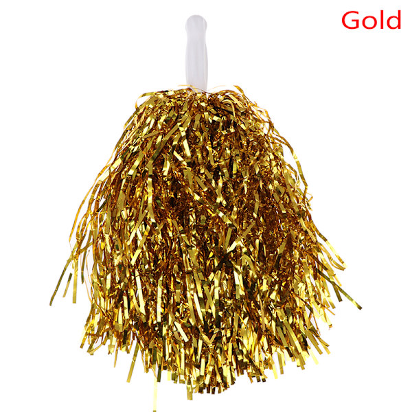 1PC 20CM Barnehage Cheer Dansekonkurranse Cheerleading Del Gold