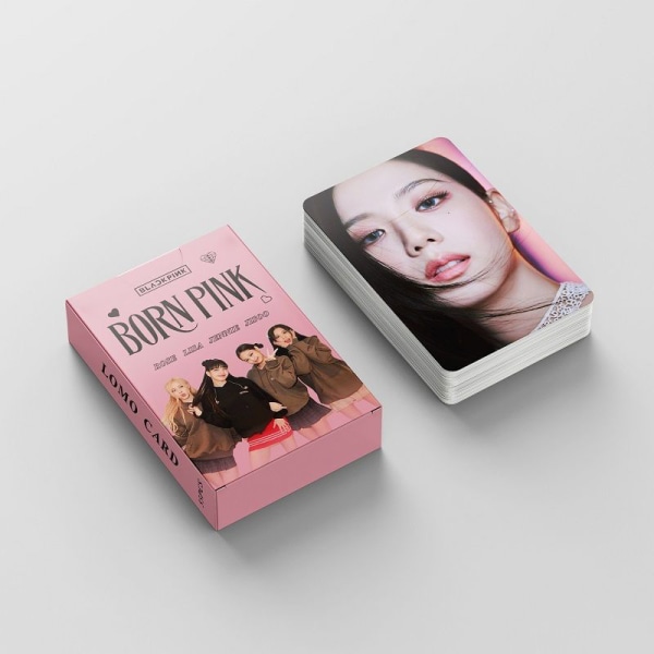 Kpop-tyttöryhmäkortit valokuva-albumi valokuvakortti Kirjanmerkit K-pop-fani Multicolor