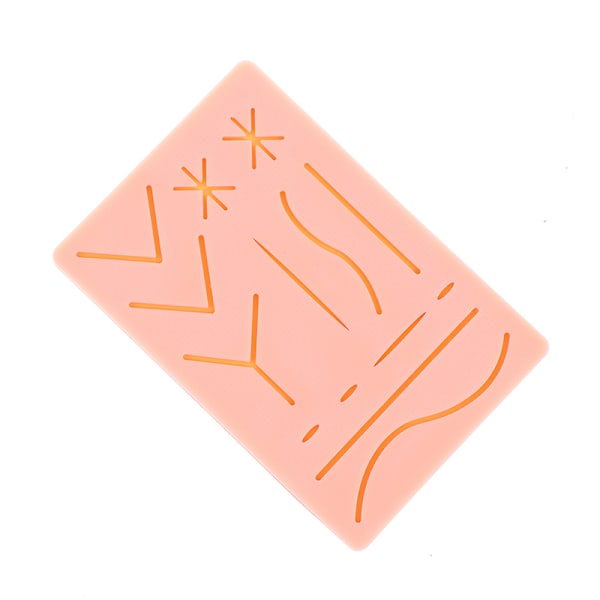 Mini Silicone Skins Pad Sutur Incision Surgical Traumatic Simu one size