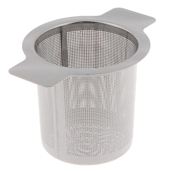 Rustfrit stål mesh te infuser metal kop si Løse blade 3 pcs One Size