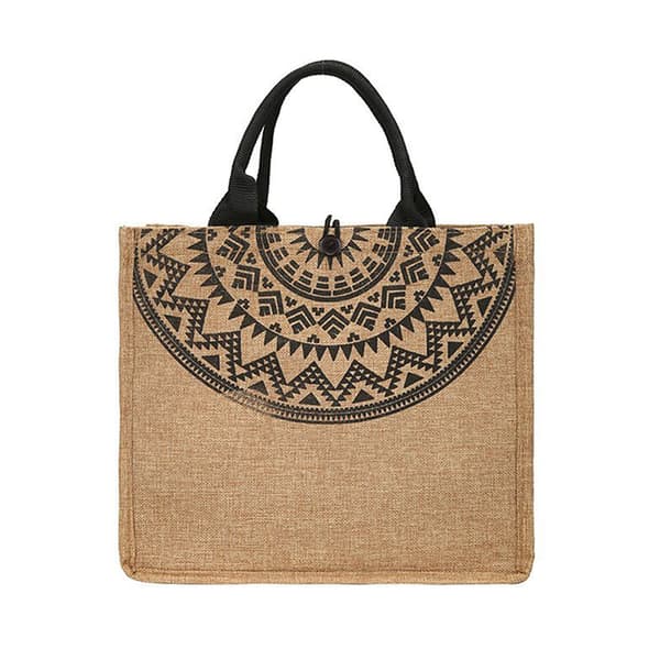 Lærredshåndtasker til kvinder Mode Tote Strandtasker Genanvendelig Butik 1pc