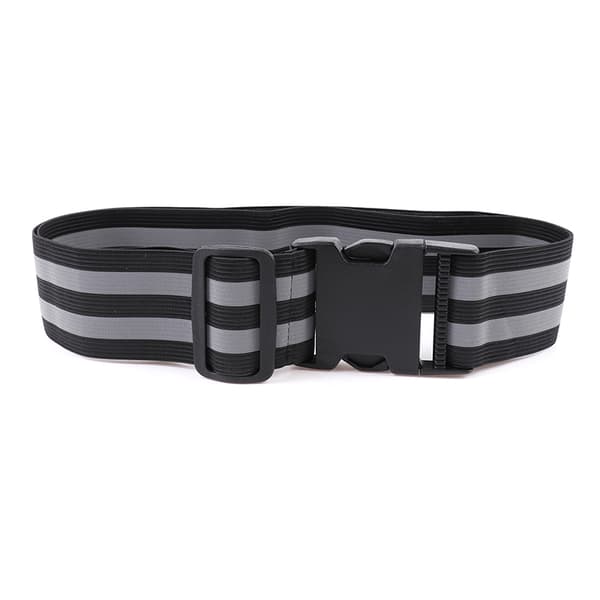 Reflekterande resårband Midjeskydd Reflekterande Night Runni Black 2 pcs