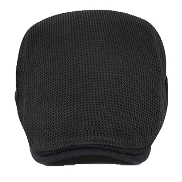 Cabbie Flat Cap Pustende Mesh Newsboy Beret Ivy Cap Coffee