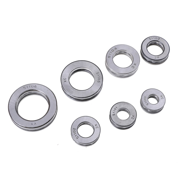 Tryckkullager 3 delar 51100 serie 51100 till 51106 A5