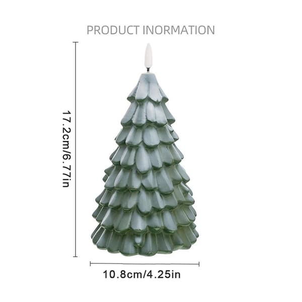 Julgransformade LED-ljus Green