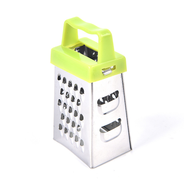 4-sidigt blad ost Grönsaker rivjärn Gurka Slicer ter Box Green 1 pc