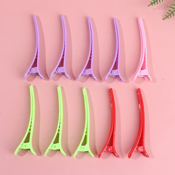 10 st/ set Professional Basic Hair Grip Clips Sektionssalong S A2