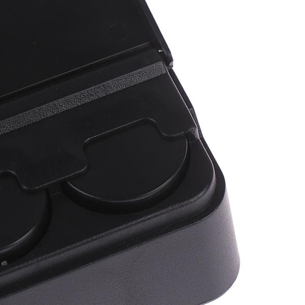 Auton musta kolikkokotelo irtonainen vaihtosäilytyslaatikko Pieni case Black onesize