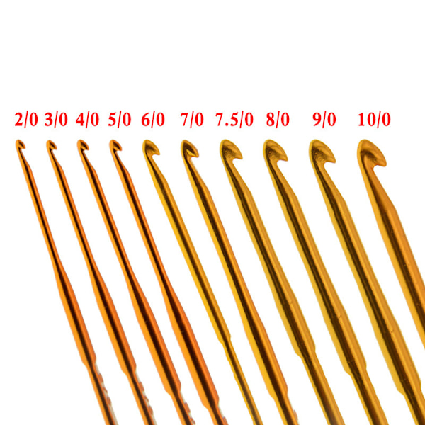 10st set DIY Knitting s Home Knitting Sew Gold