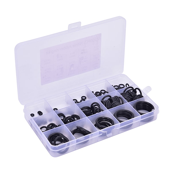 200st/ Set O-ringsats hydrolock gummi O-ringar Bricka packning Se one size