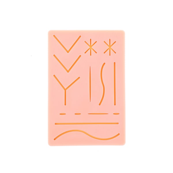 Mini Silicone Skins Pad Sutur Incision Surgical Traumatic Simu one size