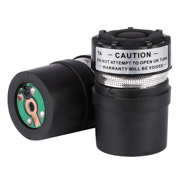 Mikrofonkapsel Profesjonell Passer for Type Mic Black