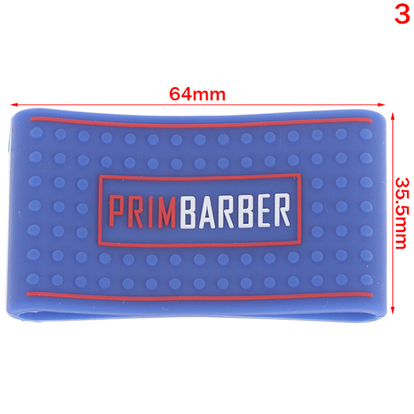 1 kpl Liukumaton parturi Clipper Grip Bands Sleeve Hiustenleikkuri Hold Blue 64*35.5mm