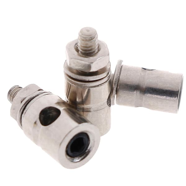 10 stk RC flybåt Pushrod Linkage Stopper Servo Connectors 10pcs D2.1mm