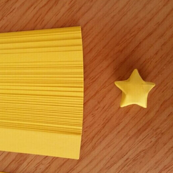 Origami Lucky Star Papir Strips Folding Paper Ribbons Farger