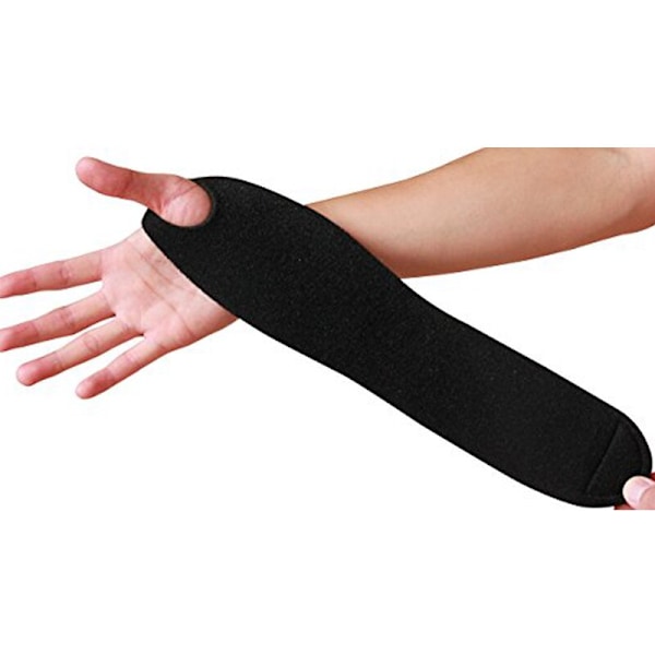 1st Gym Armband Sportarmband Nytt handledsstöd Handledsstöd Black