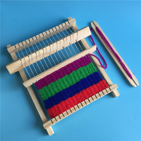 Wooden Weaving Loom Craft Garn DIY Hand Knitting hine Kids Educ 1 pc one size